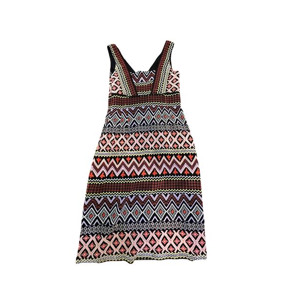 Anthropologie Akemi + Kin Women's Multicolor Embroidered Midi Dress Size 6 - Picture 11 of 11